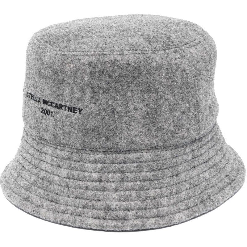 Stella McCartney felted bucket hat - Grey