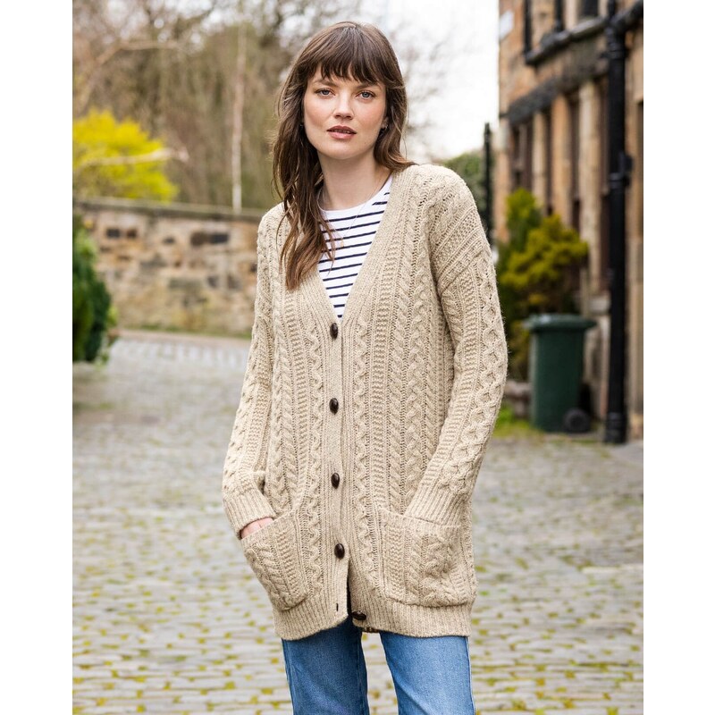 Cable on sale boyfriend cardigan