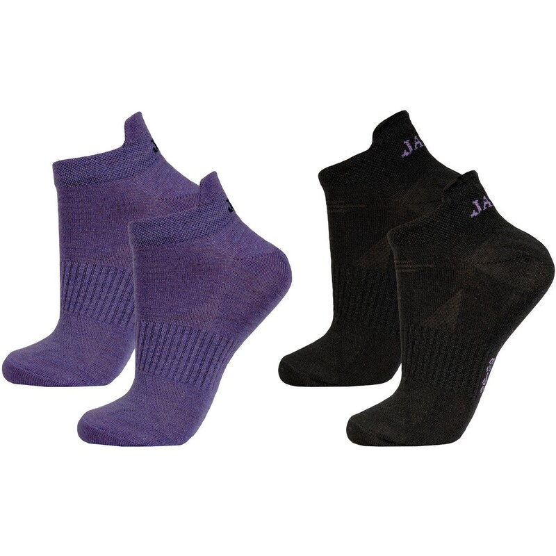 Janus Norsko Janus merino ponožky LW Purple Black 40/42 2-pack