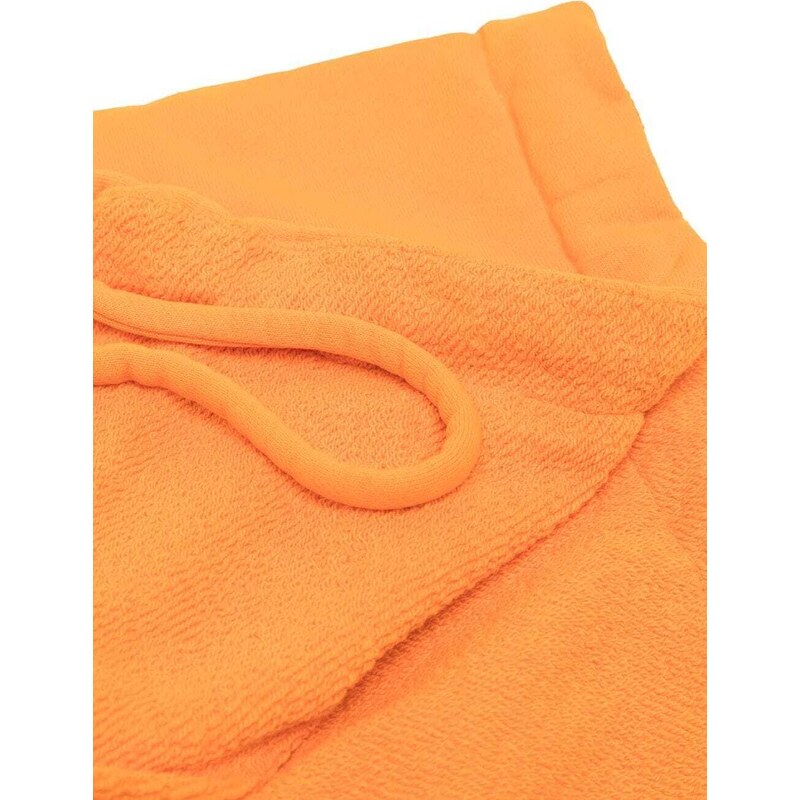 Liberal Youth Ministry towelling-detail tied scarf - Orange