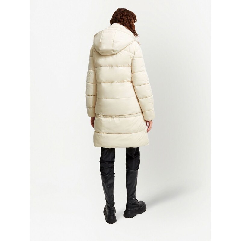 Unreal Fur Enigma padded coat - White