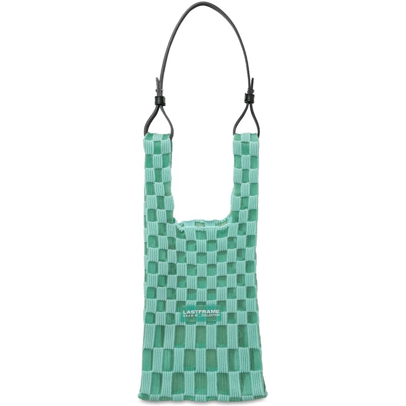 LASTFRAME Small Sheer Ichimatsu Market Bag - GLAMI.eco