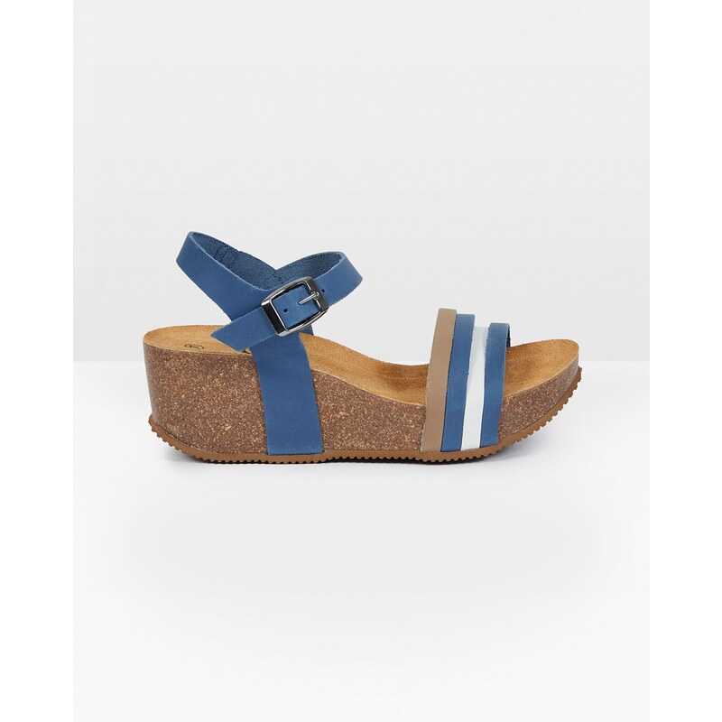 Celtic & Co. Multi Strap Wedge Sandals 