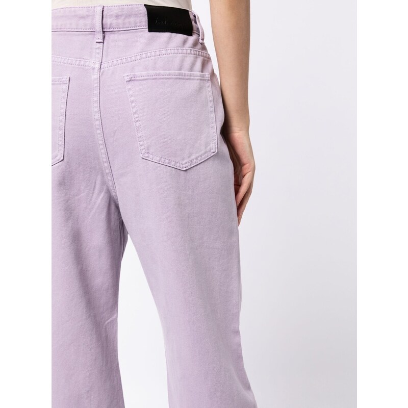 tout a coup mid-rise bootcut jeans - Purple