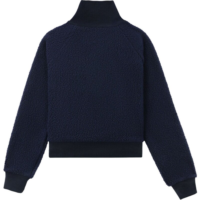 Sporty & Rich half-zip fleece sweatshirt - Blue