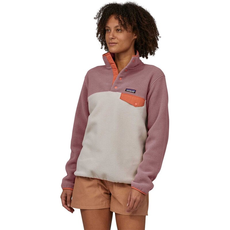 Patagonia W's Lightweight Synchilla Snap-T Fleece Pullover - Bikes & Beyond