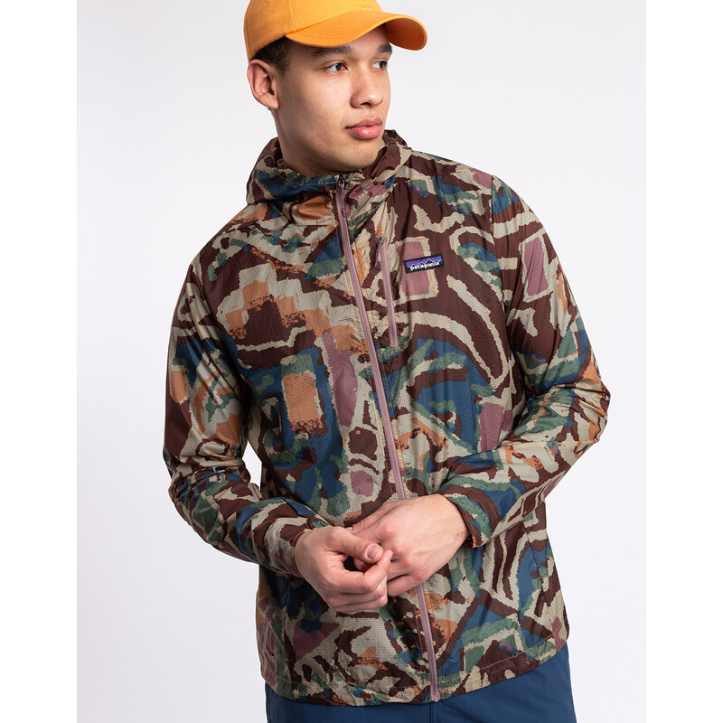 Patagonia M's Houdini Jacket Thriving Planet: Cone Brown - GLAMI.eco