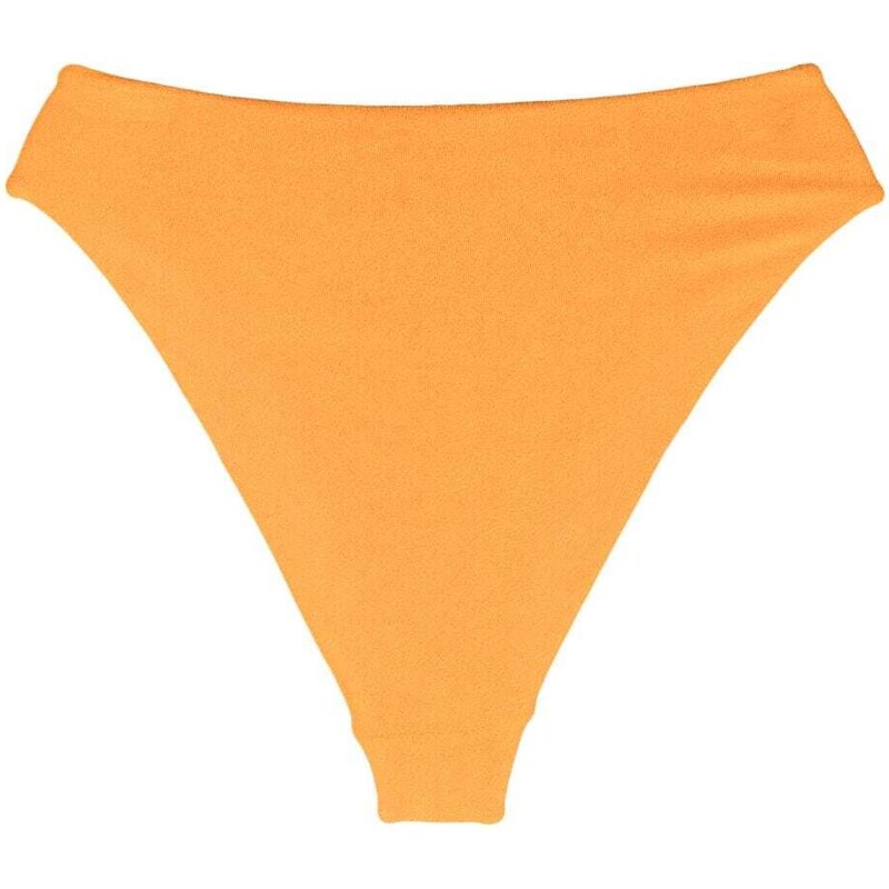 Form and Fold The 90s Rise Mango Terry bikini bottoms - Orange