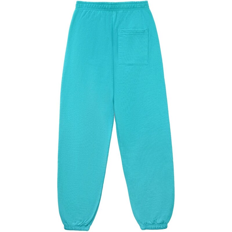 Sporty & Rich Crest cotton track pants - Blue
