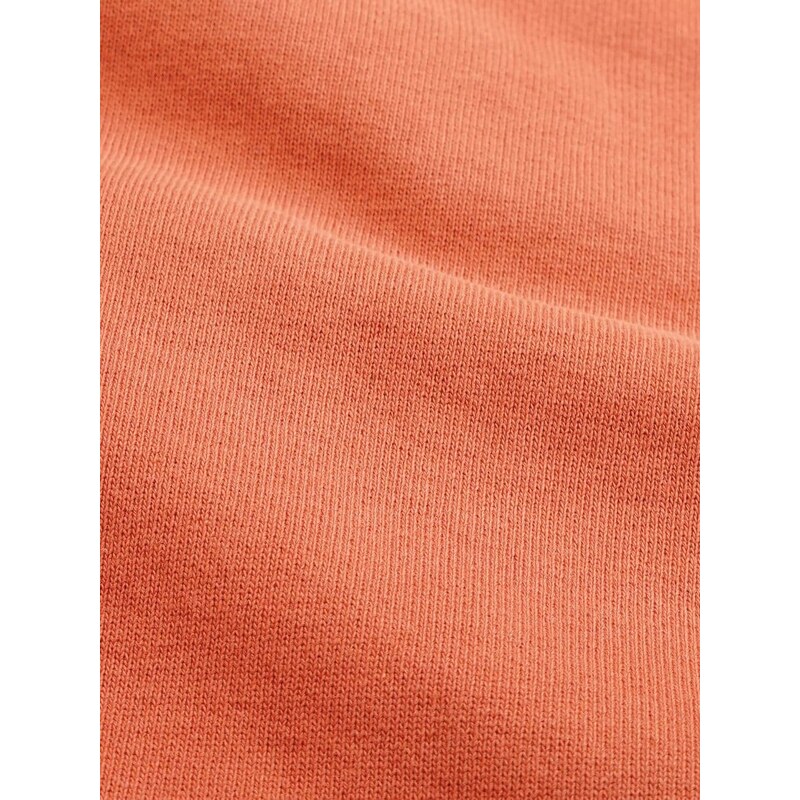 Sporty & Rich crest-print crew-neck sweatshirt - Orange