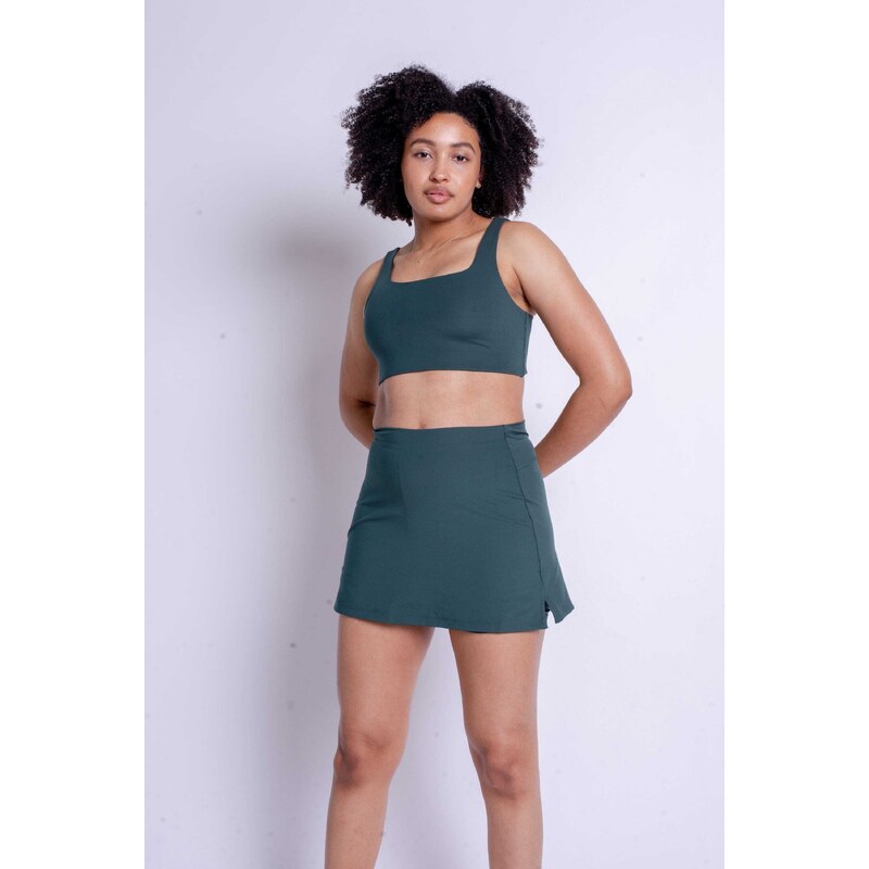 Girlfriend Collective The Skort High-Rise - Made from Recycled Plastic Bottles