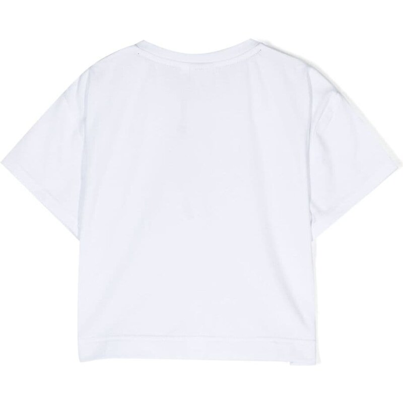 BOSS Kidswear logo-print cotton T-shirt - White