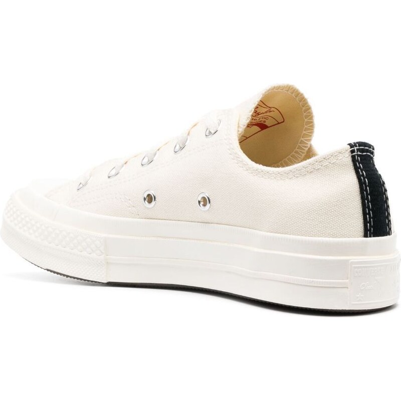 Comme Des Garçons Play x Converse Chuck 70 OX "Half Heart White" sneakers - Neutrals