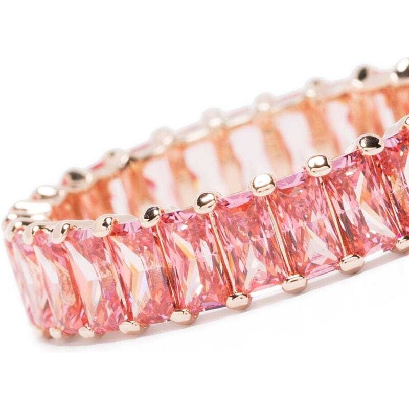 Swarovski Matrix crystal-embellished ring - Pink