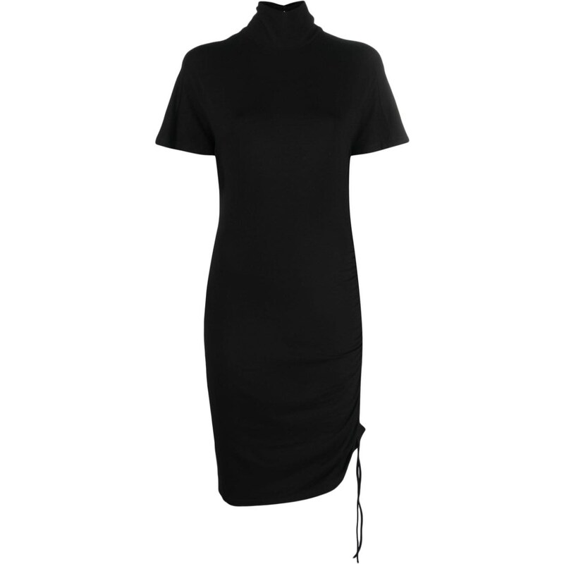 MARANT ÉTOILE Lya draped-design dress - Black
