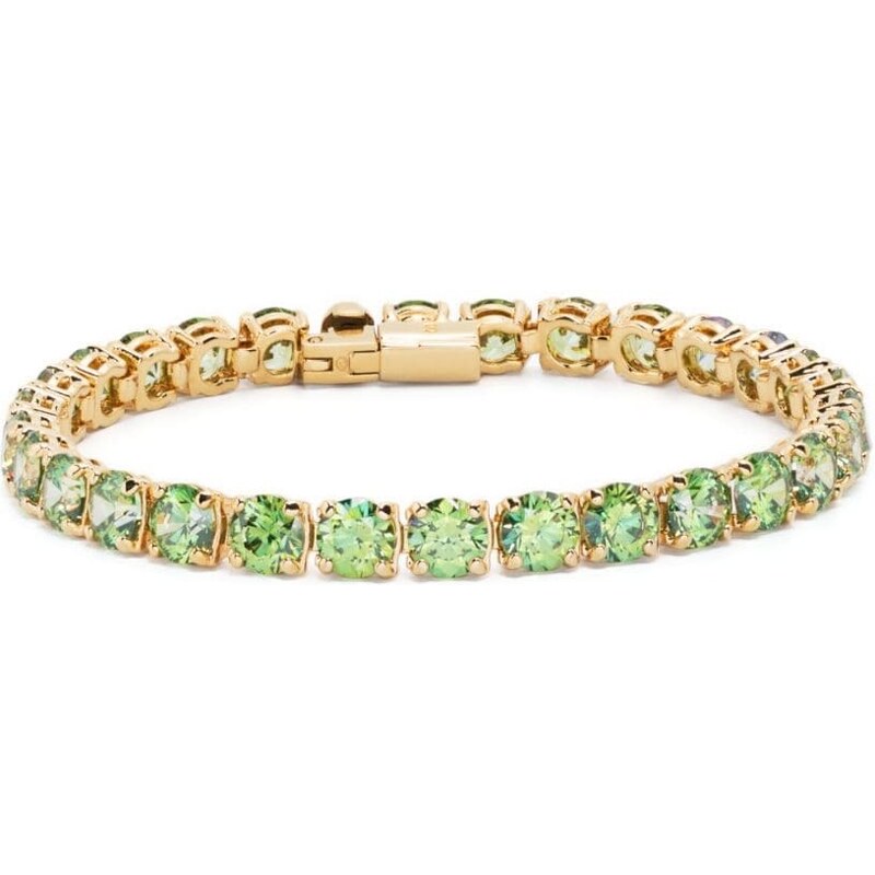 Swarovski Matrix crystal-embellished bracelet - Green