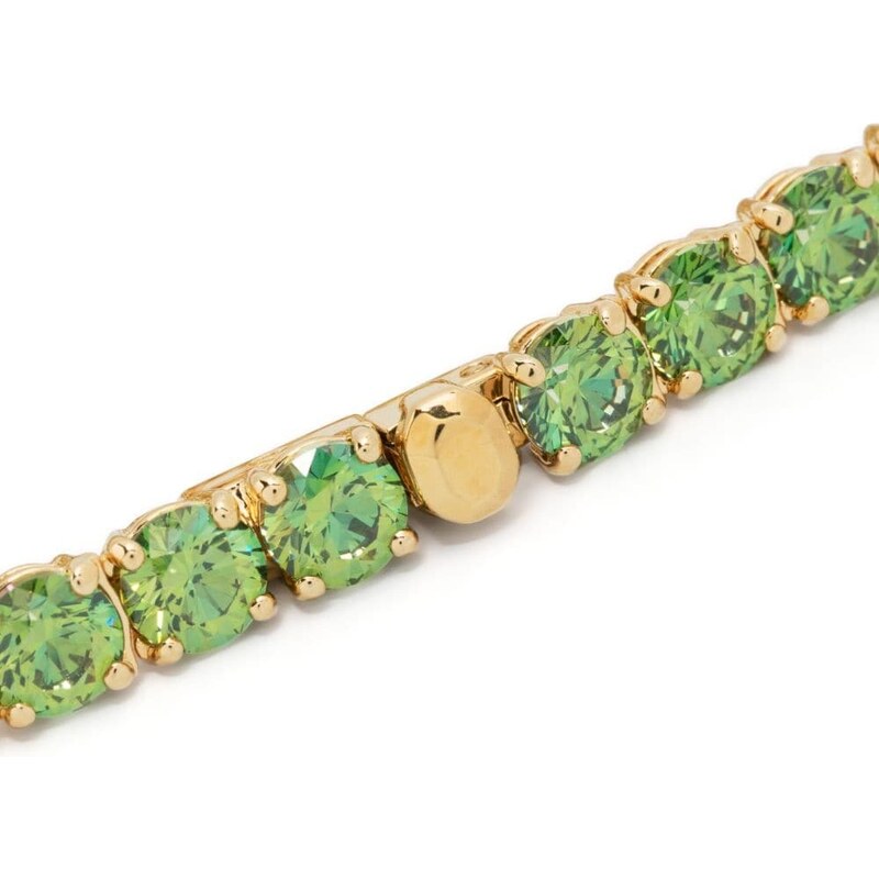 Swarovski Matrix crystal-embellished bracelet - Green