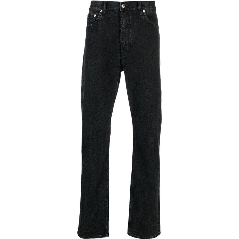 Filippa K straight-leg cotton jeans - Black