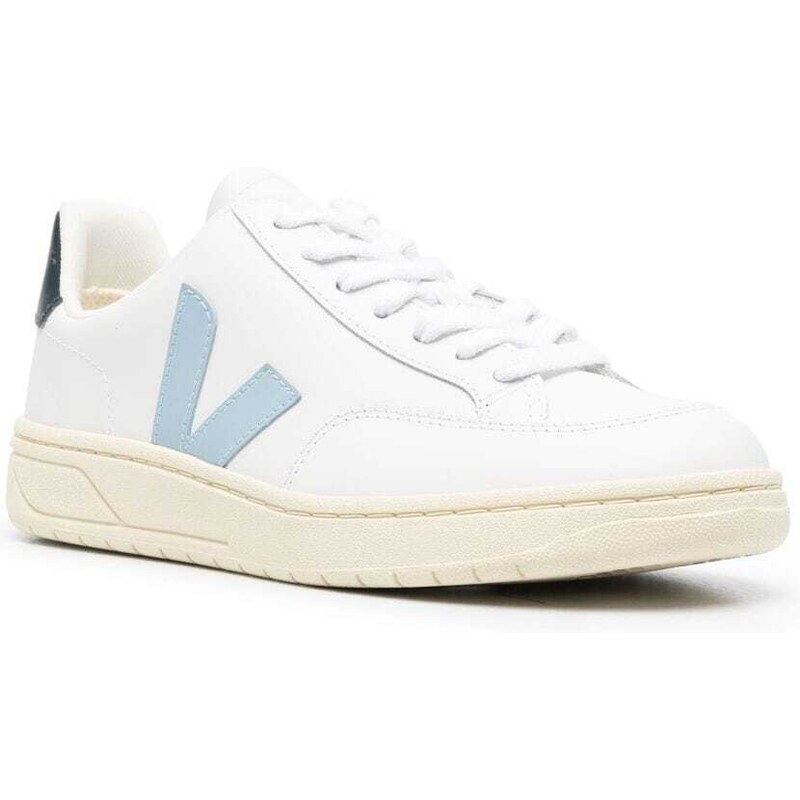 VEJA V-12 leather sneakers - White