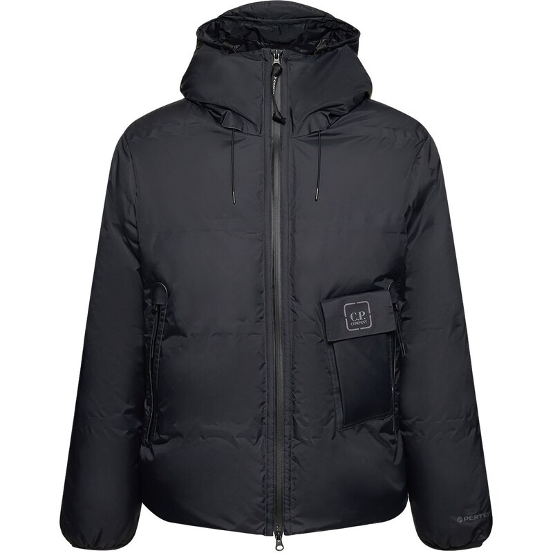C.P. COMPANY METROPOLIS ダウンジャケット　※最終値下げ Metropolis Cp Company Down Jacket Black Company Long Nycra-R Down