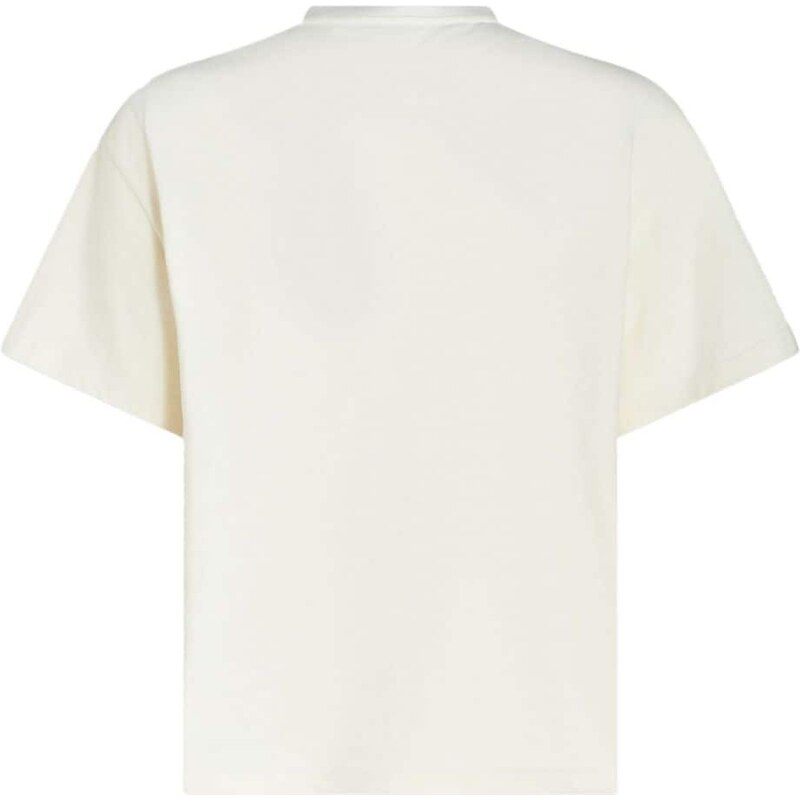 ETRO logo-embroidered cotton T-shirt - Neutrals