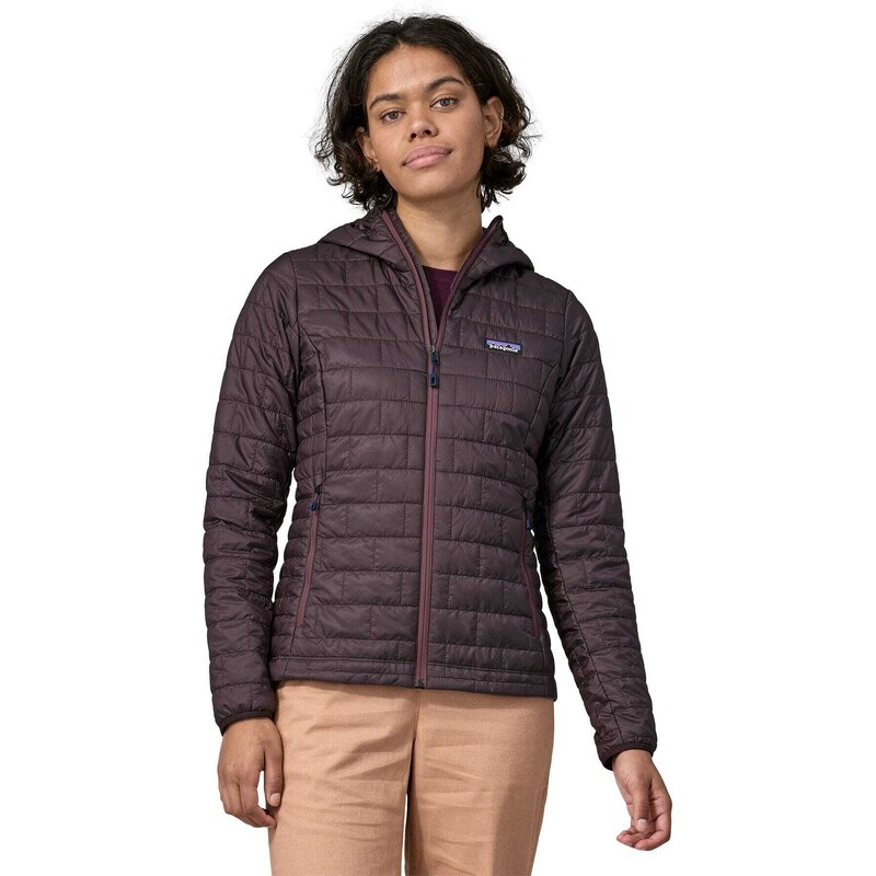 Patagonia Women s Nano Puff Hoody Obsidian Plum L GLAMI.eco