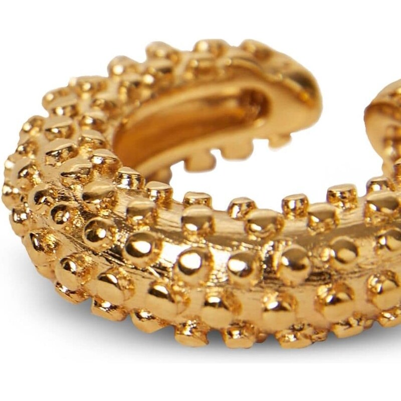 Paola Sighinolfi Electra textured ring - Gold