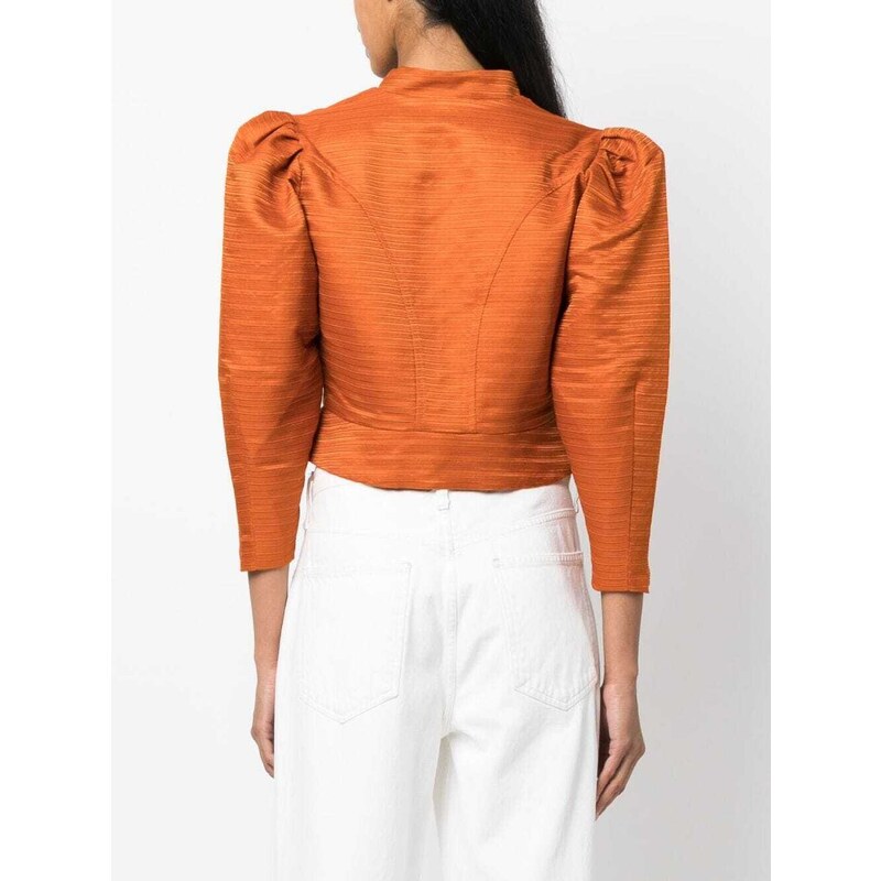 DESTREE Amoako button-fastening jacket - Orange