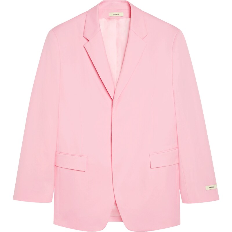 PANGAIA Men's Organic Cotton Oversized Tailored Blazer sakura