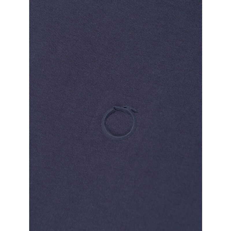 TRUSSARDI JUNIOR logo-detail jersey cotton sweatshirt - Blue