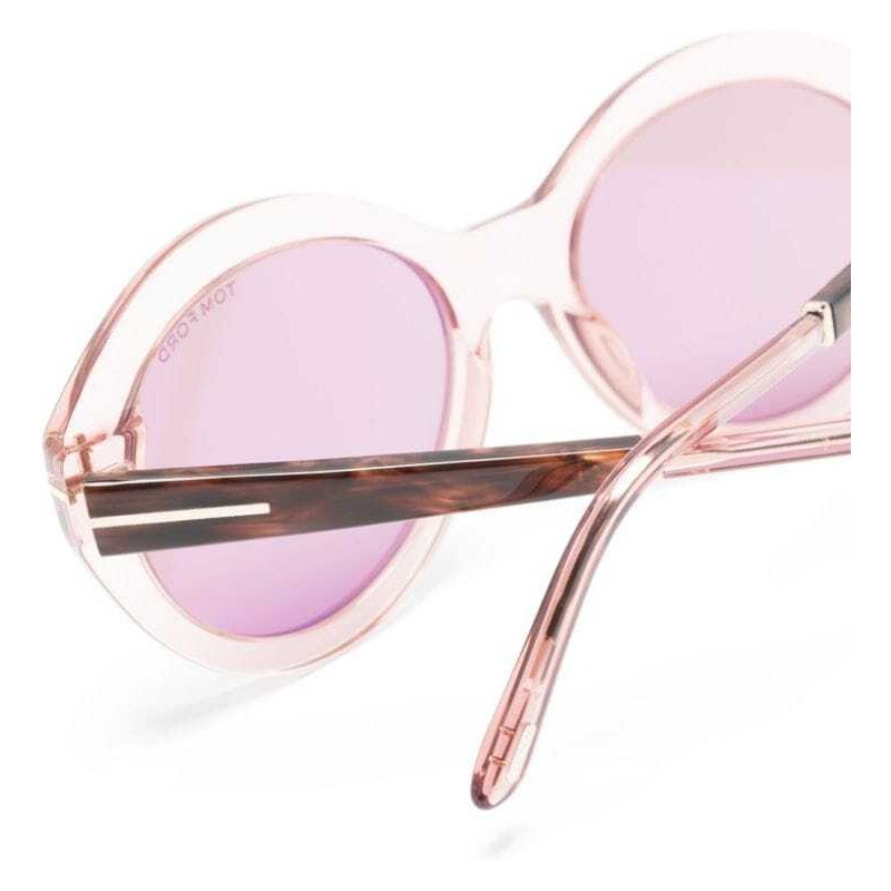 TOM FORD Eyewear Seraphina round-frame sunglasses - Pink