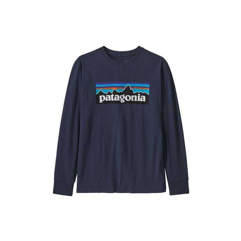 Patagonia K's L/S P-6 T-Shirt - 100% Regenerative Organic Certified Cotton