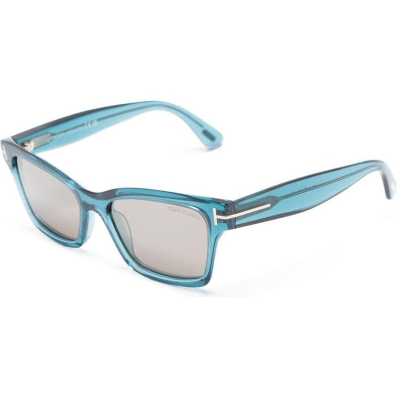 TOM FORD Eyewear Mikel wayfarer-frame sunglasses - Blue
