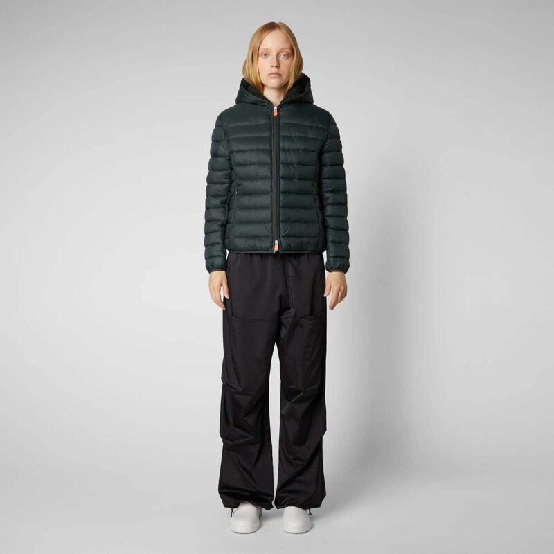 Save The Duck W's Ethel Hooded Puffer Jacket - 100% Recycled Nylon