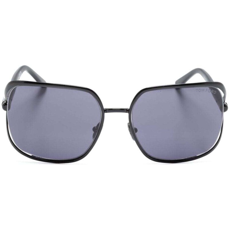 TOM FORD Eyewear matte-effect square-frame sunglasses - Black
