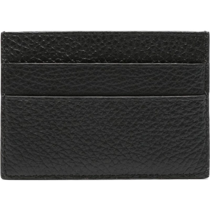 FURSAC logo-print leather cardholder - Black