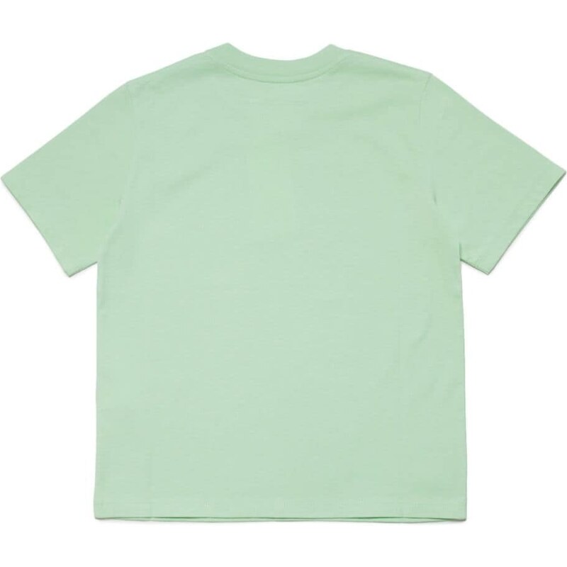 MM6 Maison Margiela Kids logo-print cotton T-shirt - Green