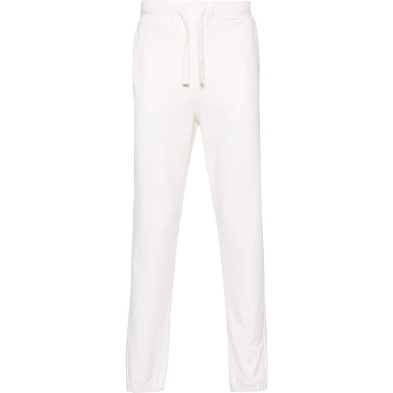 Boggi Milano logo-embroidered tapered track pants - White