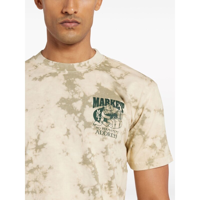 MARKET World Tour cotton T-shirt - Neutrals