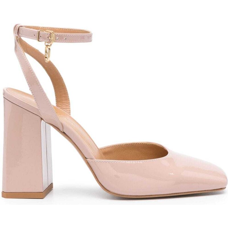 TWINSET 1000m patent-leather pumps - Pink