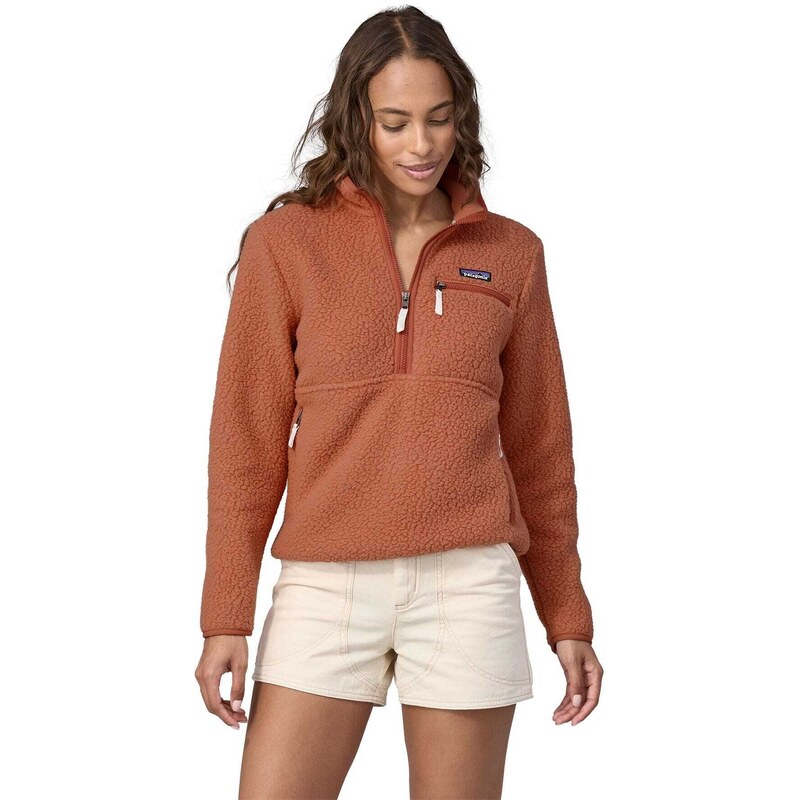 Patagonia Women s Retro Pile Fleece Marsupial Sienna Clay S GLAMI.eco