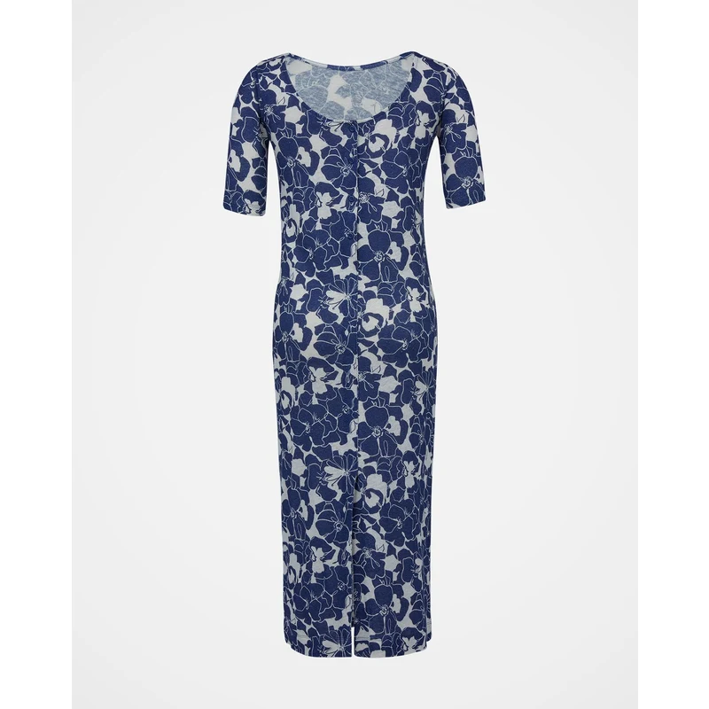 Celtic & Co. Linen Blend Button Back Dress - GLAMI.eco