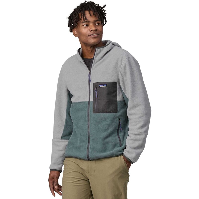 Patagonia M's Microdini Fleece Hoody - 100% recycled polyester