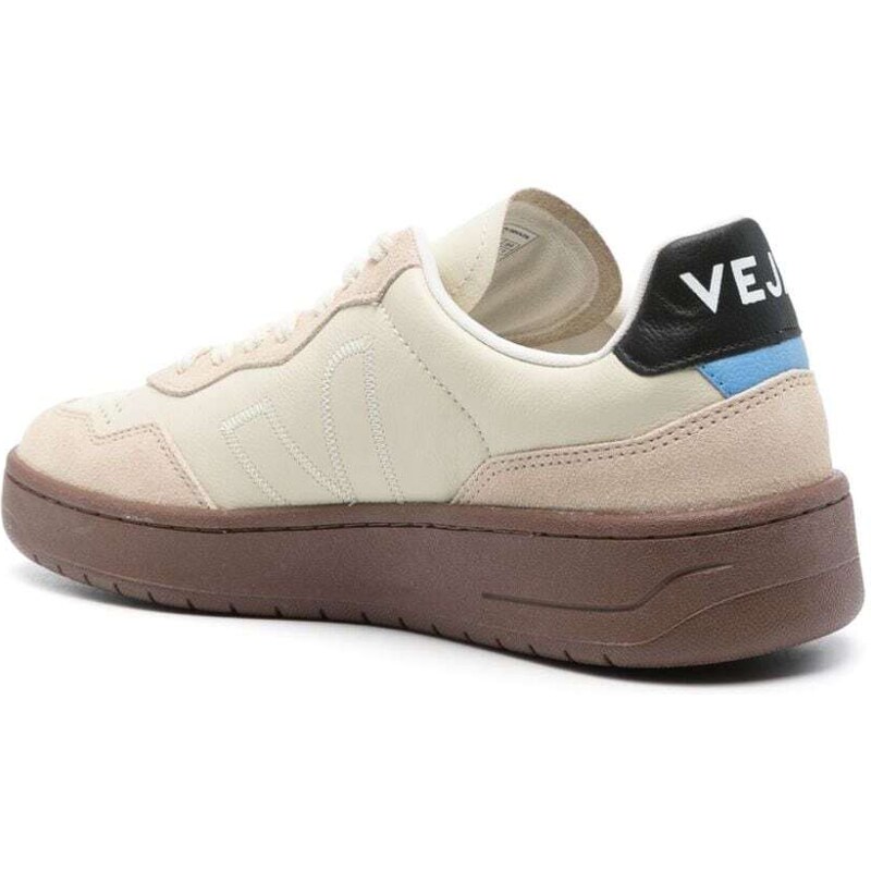 VEJA V-90 leather sneakers - Neutrals
