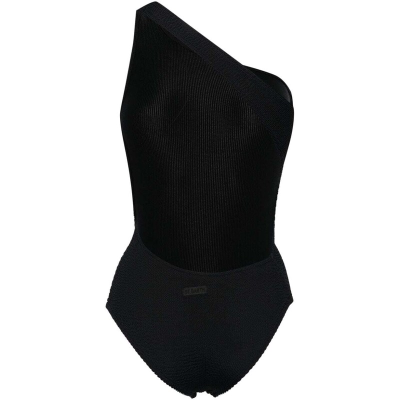 MC2 Saint Barth Darlene crinkled swimsuit - Black