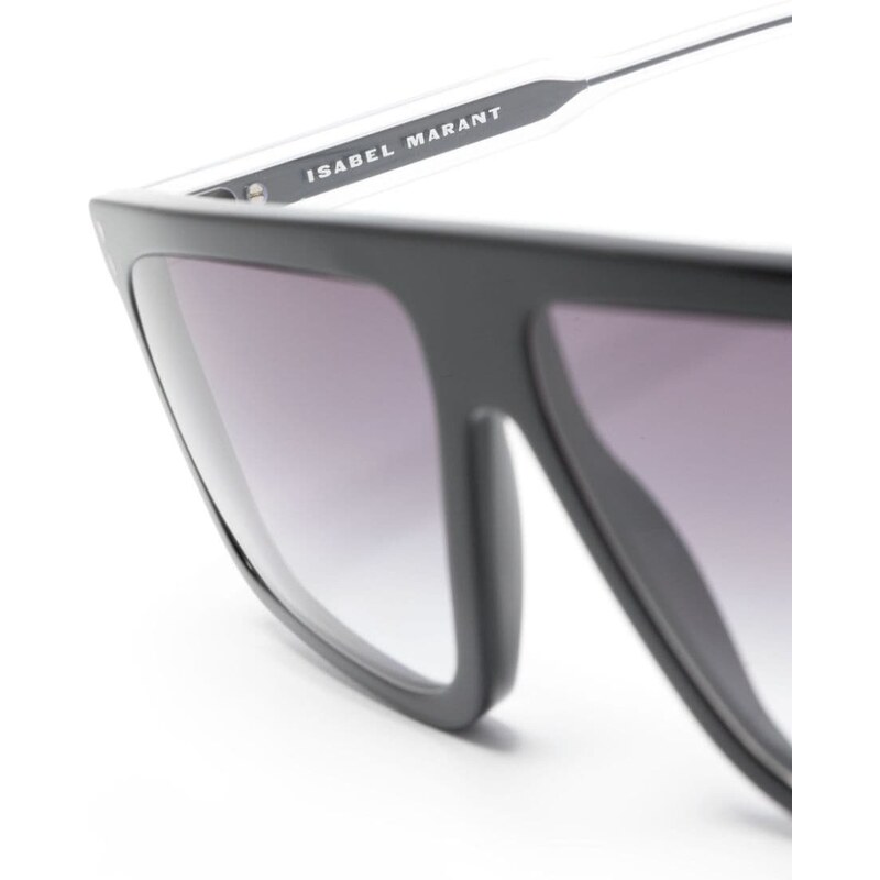Isabel Marant Eyewear rectangle-frame sunglasses - Black