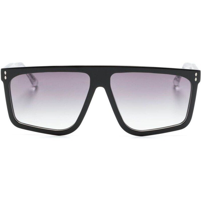 Isabel Marant Eyewear rectangle-frame sunglasses - Black