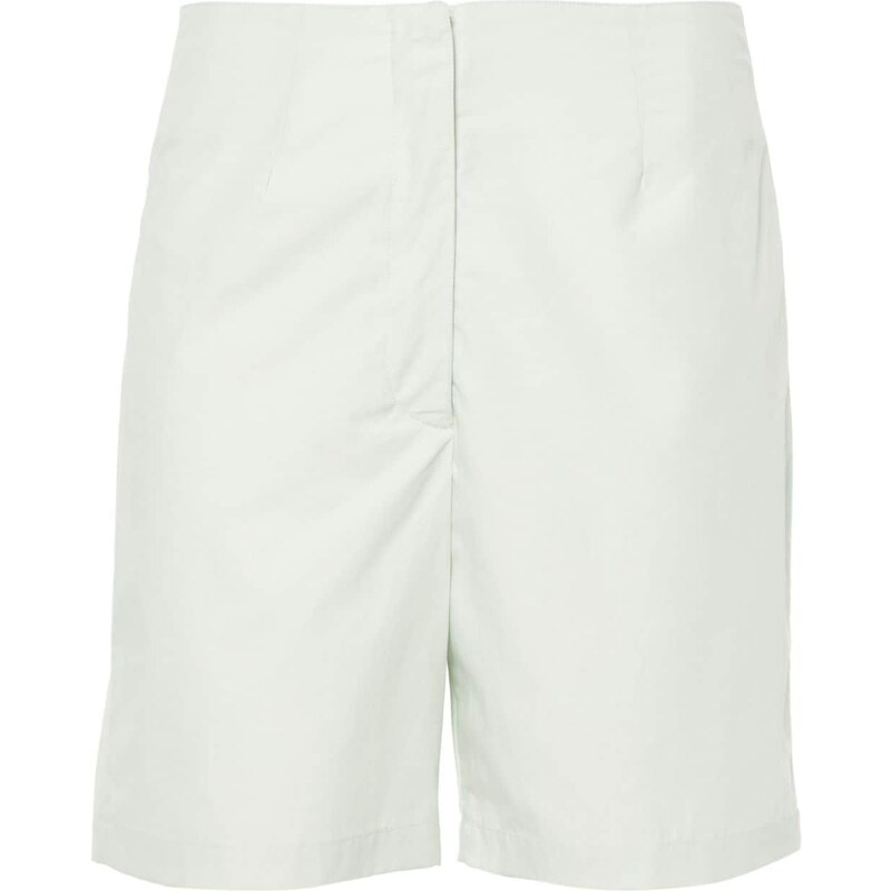Loulou Studio dart-detail cotton shorts - Green
