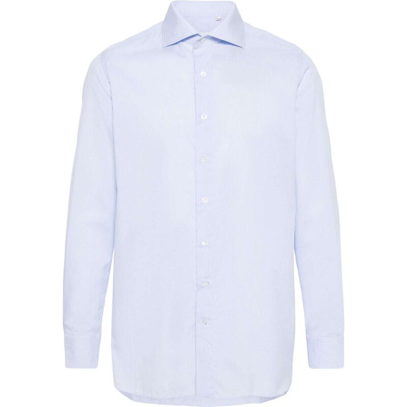 100HANDS striped cotton shirt - Blue