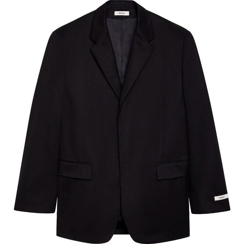 PANGAIA - Men's Cotton Oversized Tailored Blazer - black
